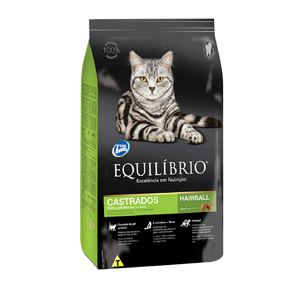 Equilibrio Gatos Castrados Hairball