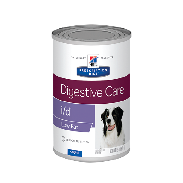 Hills Prescription Diet i/d Digestive Care Low Fat Lata