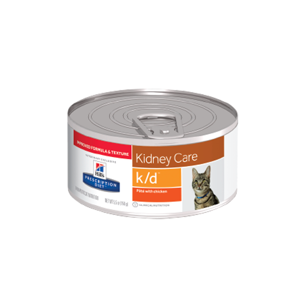 Hills Prescription Diet k/d Kidney Care With Pate with chichken lata