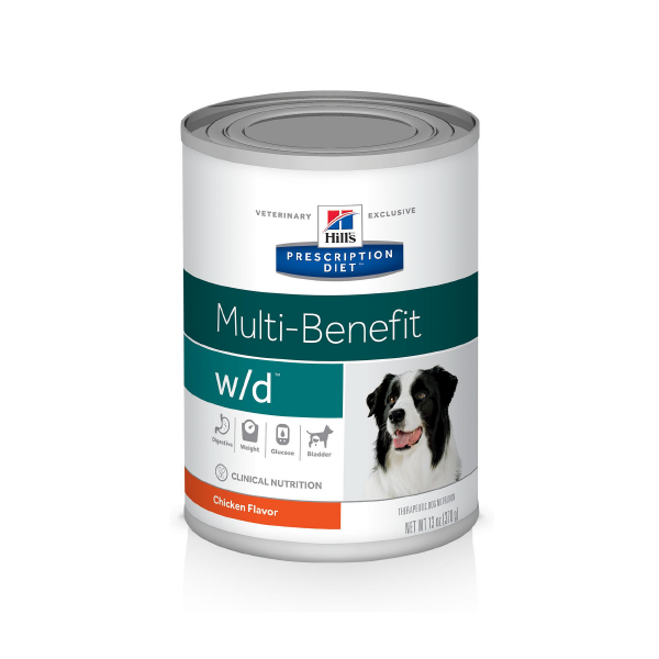 Hills Prescription Diet w/d Multi-Benefit Lata