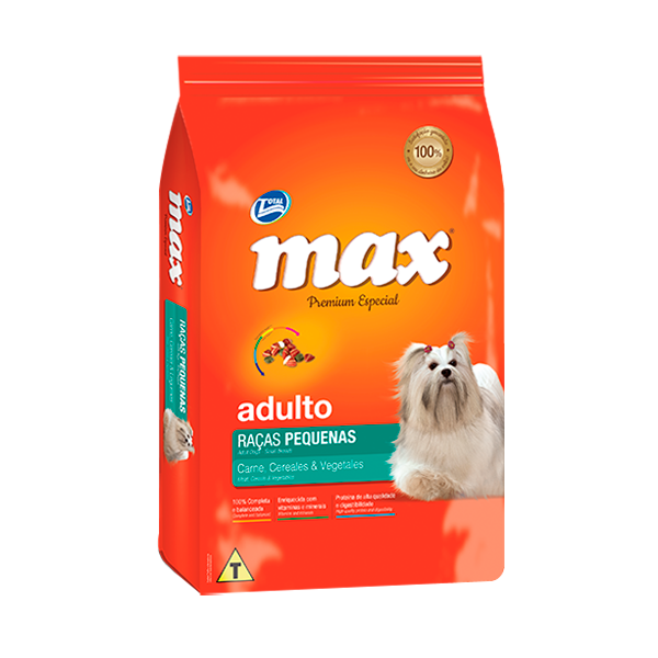 Max Premium Especial Adulto Razas Pequeñas Carne, Cereales y Verduras