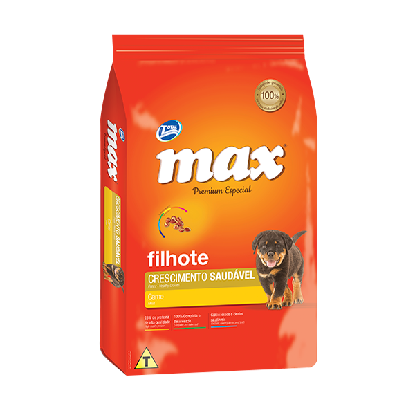 Max Premium Especial Cachorro Crecimiento Saludable Carne