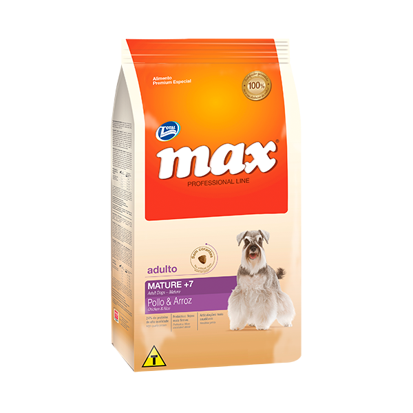 Max Professional Line Adulto Mature +7 Pollo & Arroz