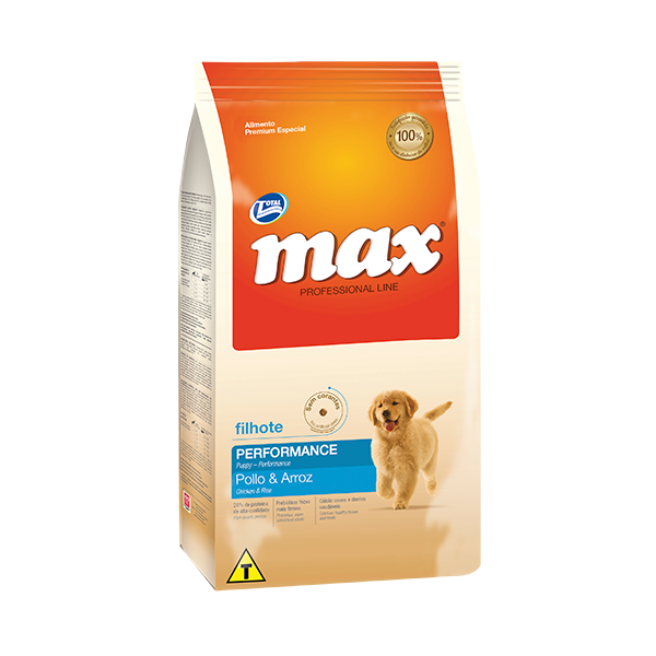 Max Professional Line Cachorro Performance Cordero, Pollo & Arroz