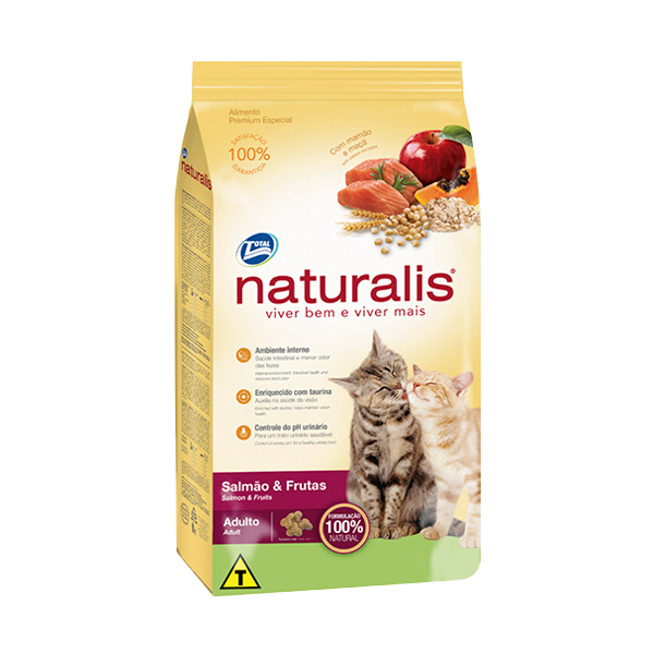 Naturalis Gato Adulto Salmón & Frutas