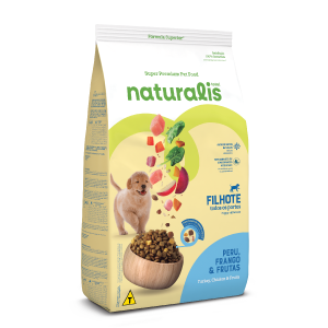 Naturalis Filhote Frango Y Peru Frutas