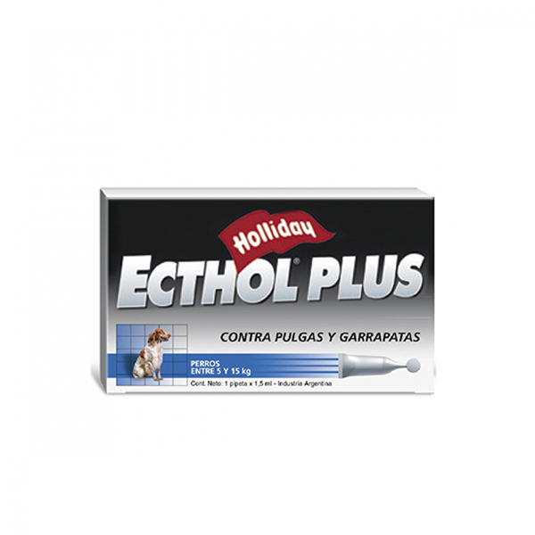 Ecthol Plus Perros (5 Kg. – 15 Kg.) 1,5 ML