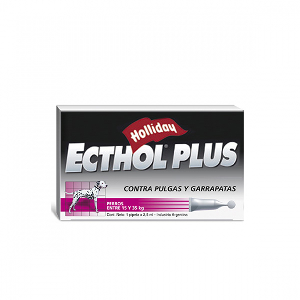Ecthol Plus Perros (15 Kg. – 35 Kg.) 3,5 ML