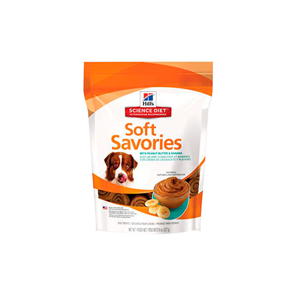 Hills Science Diet Soft Savories Peanut Butter & Banana Dog Treats