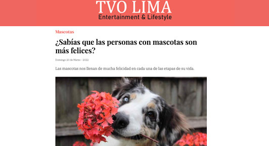 ¿Sabías que las personas con mascotas son más felices?